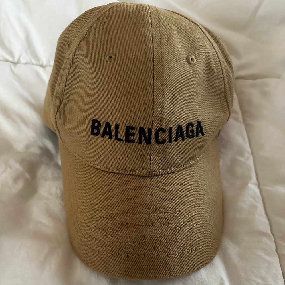 Balenciaga Neutral Baseball Cap